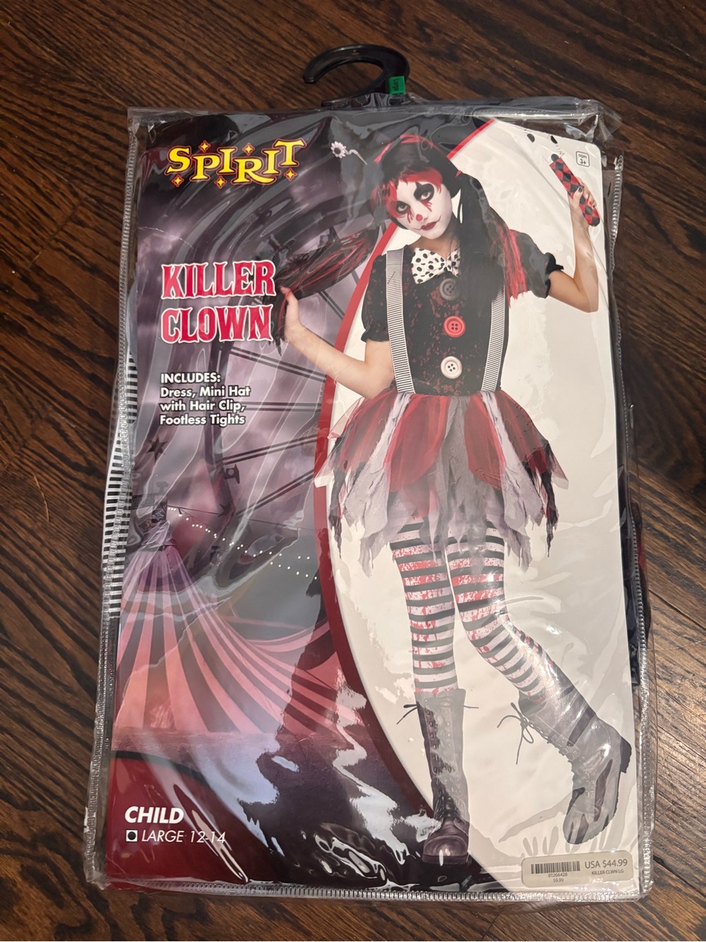 Youth Clown costume